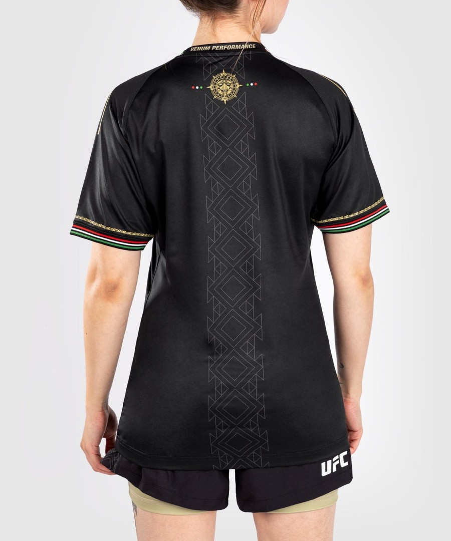 noche ufc by venum authentic fight night women walkout jersey - black