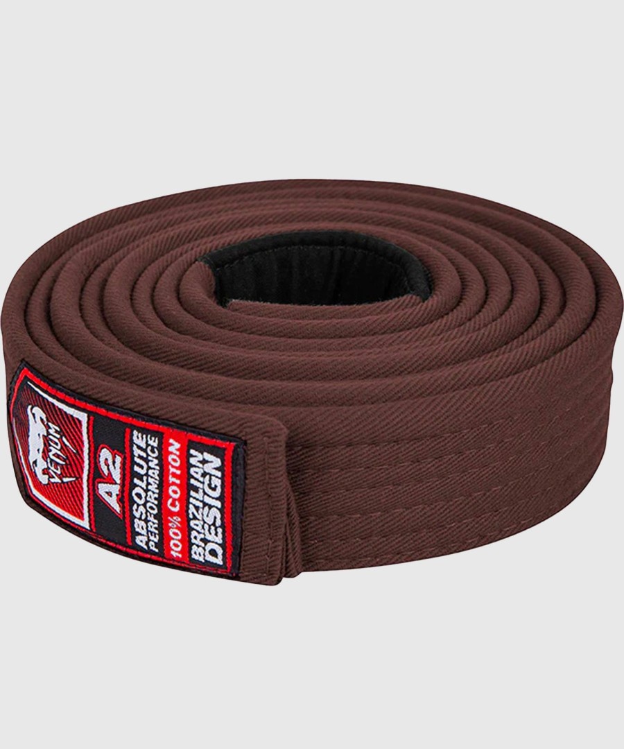 venum bjj belt - brown