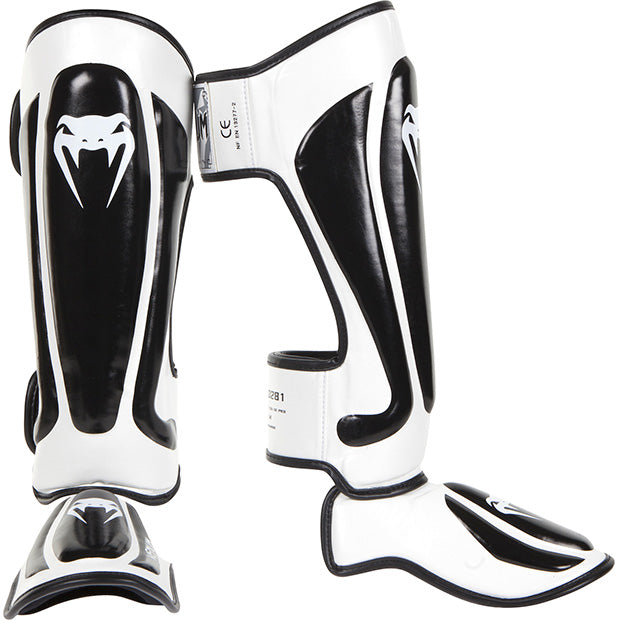 venum predator standup shin guards - blackice