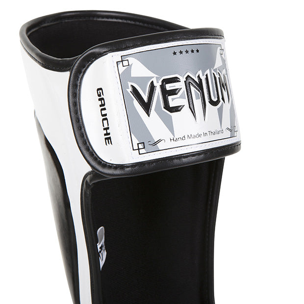 venum predator standup shin guards - blackice