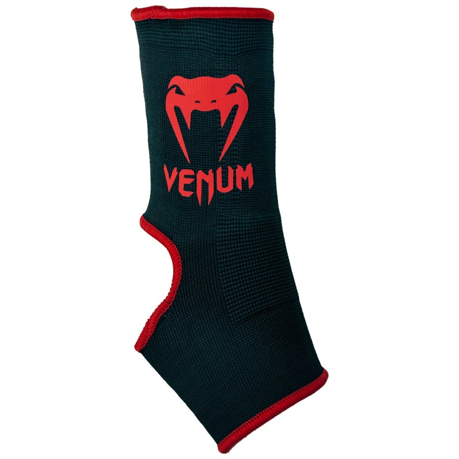 venum kontact ankle support guards - blackred