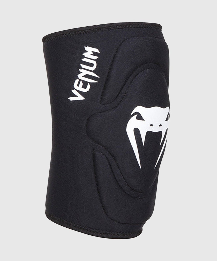 venum kontact knee pads - pair - black