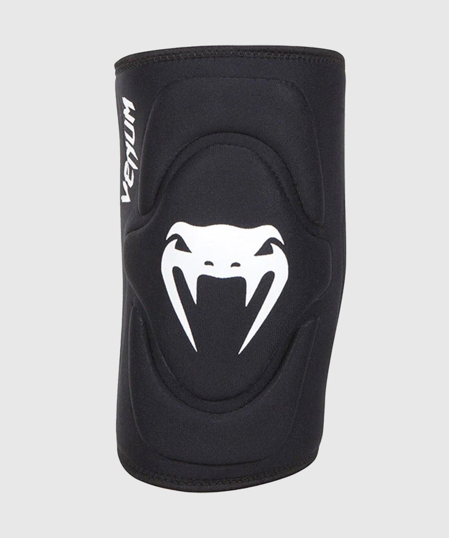 venum kontact knee pads - pair - black
