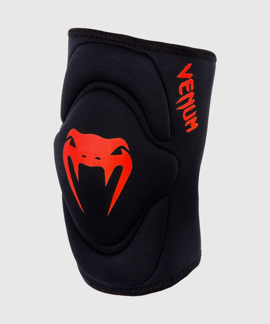 venum kontact knee pads - pair - blackred