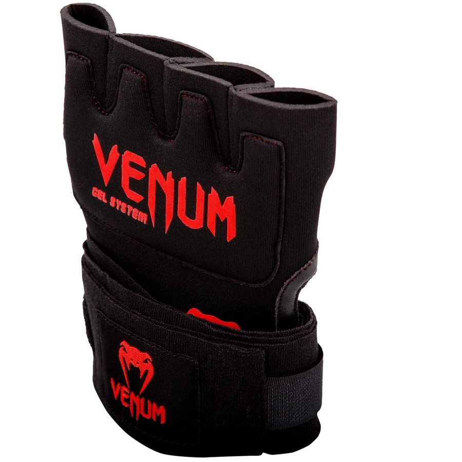 venum gel kontact quick wraps - blackred