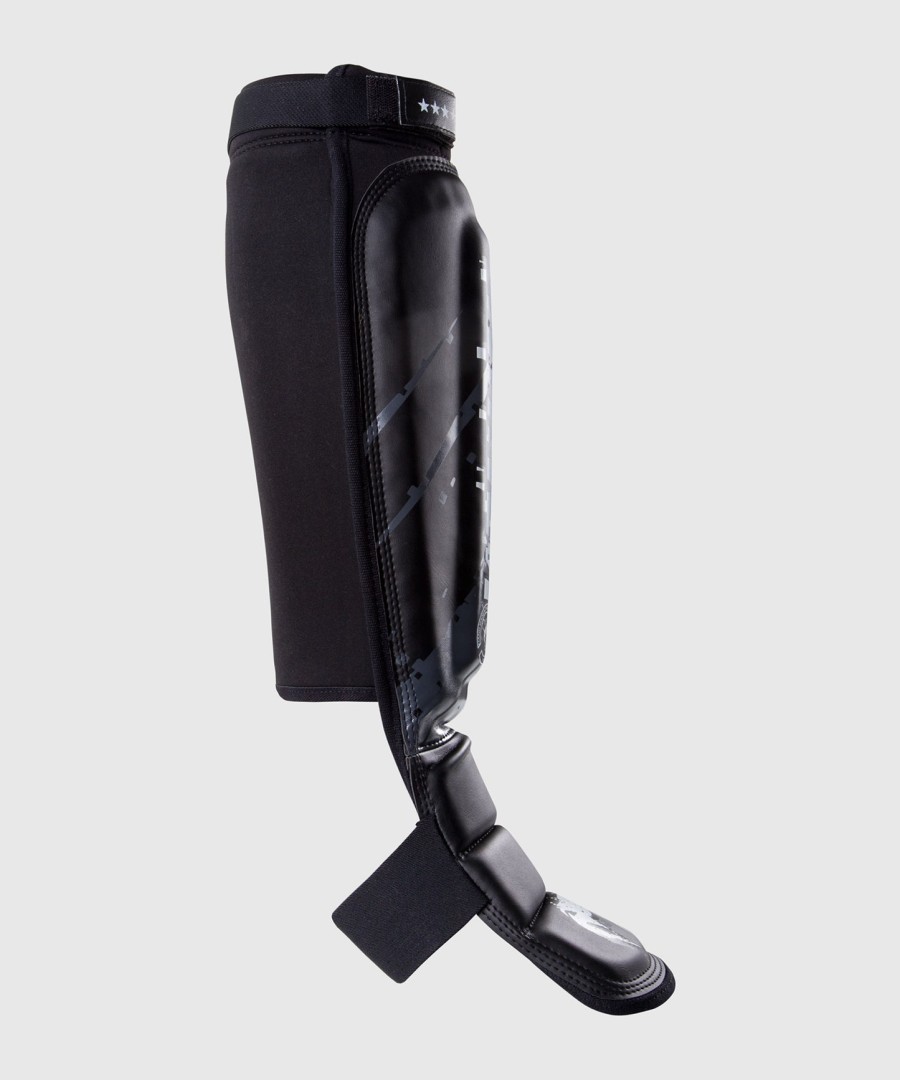 venum pixel mma shin guards - blackgrey