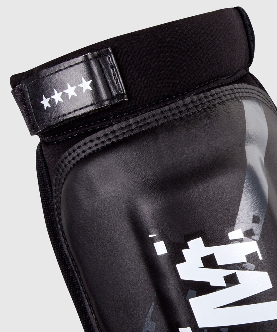 venum pixel mma shin guards - blackgrey