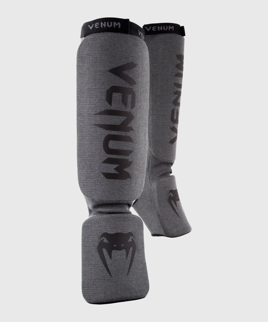 venum kontact shin guards - greyblack