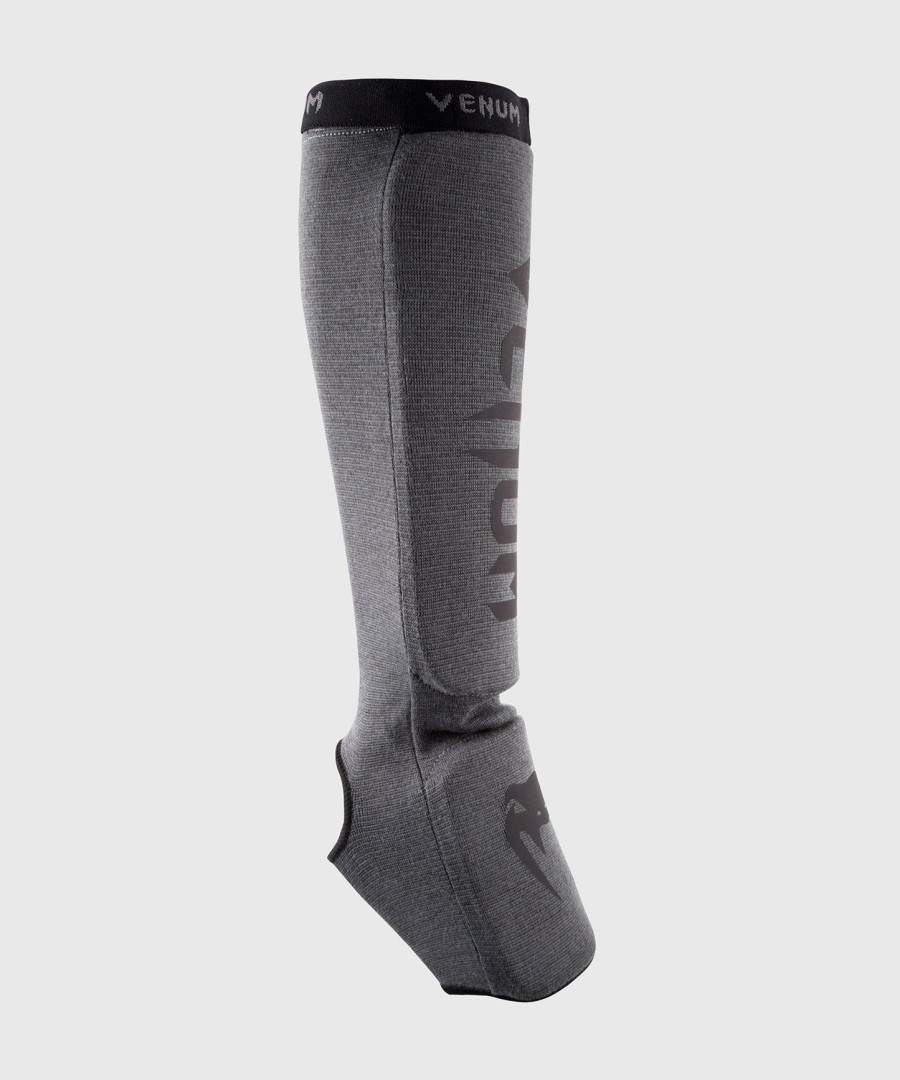 venum kontact shin guards - greyblack