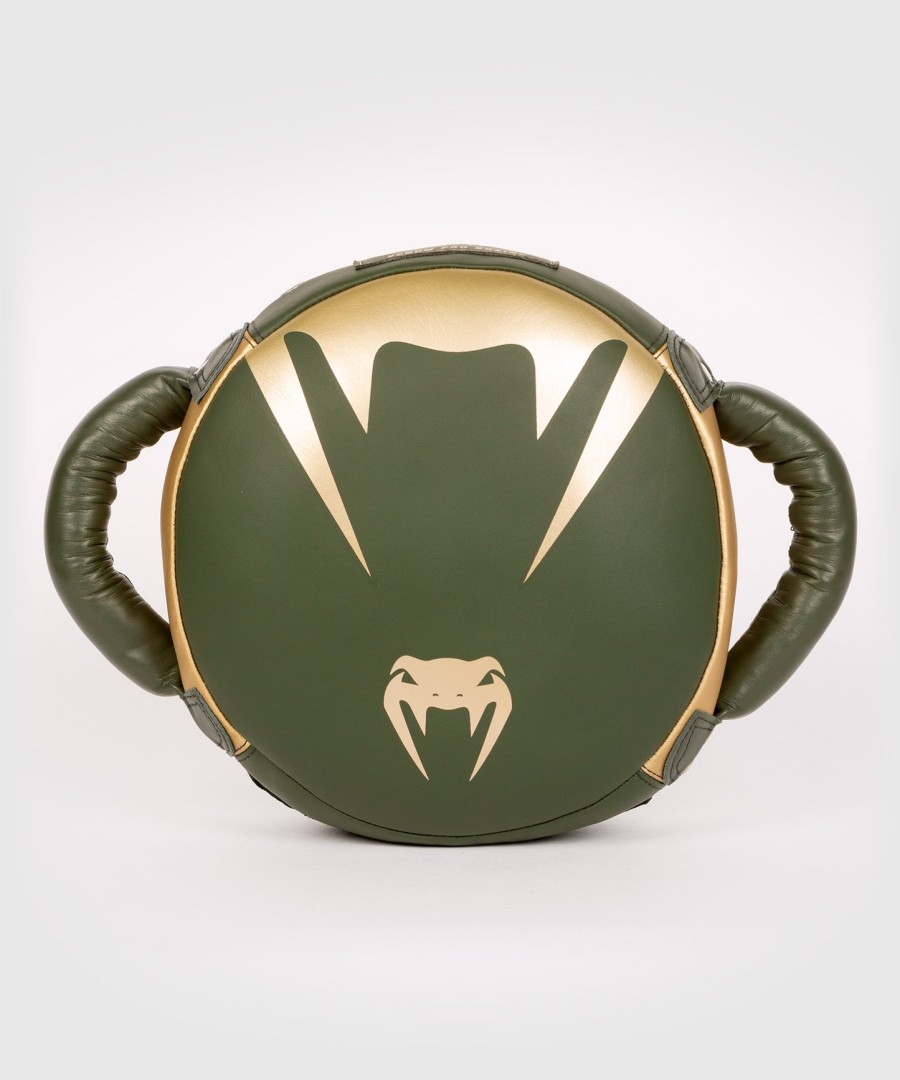 venum pro boxing mini round punch shield - khakigold