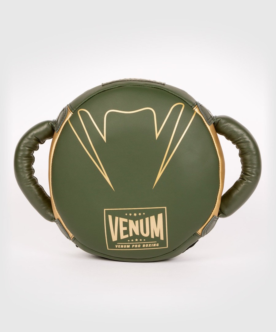 venum pro boxing mini round punch shield - khakigold