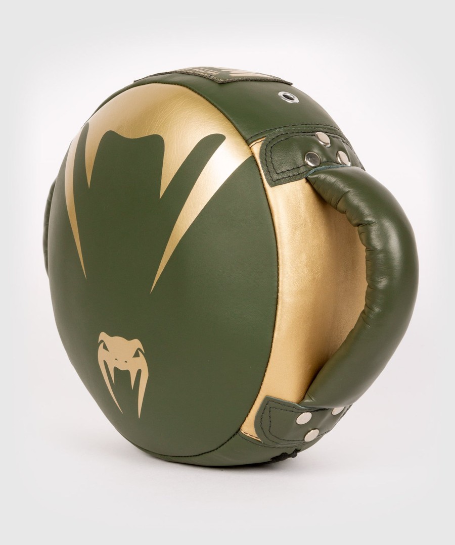 venum pro boxing mini round punch shield - khakigold