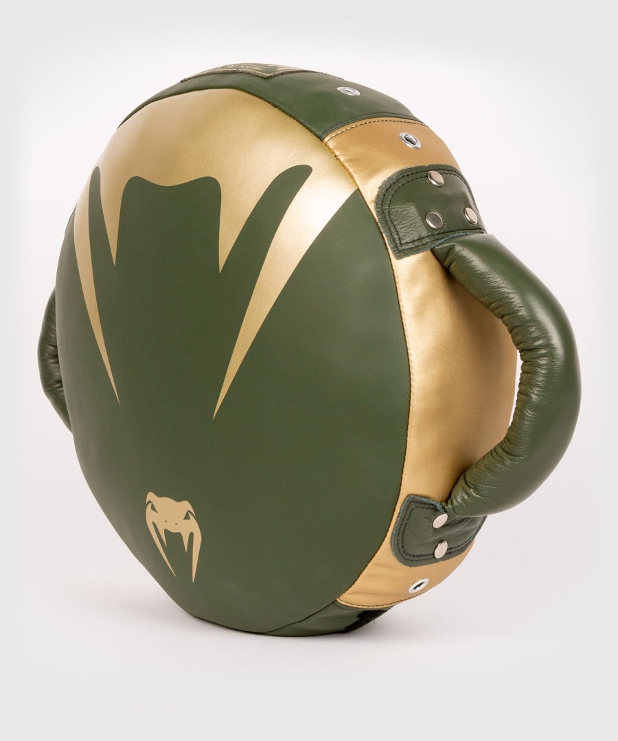 venum pro boxing round punch shield - khakigold