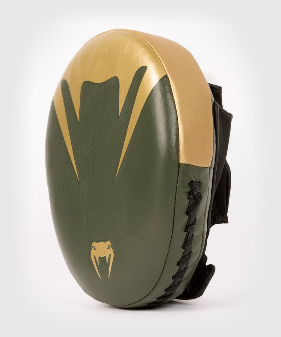 venum pro boxing big punch mitts pair - khakigold