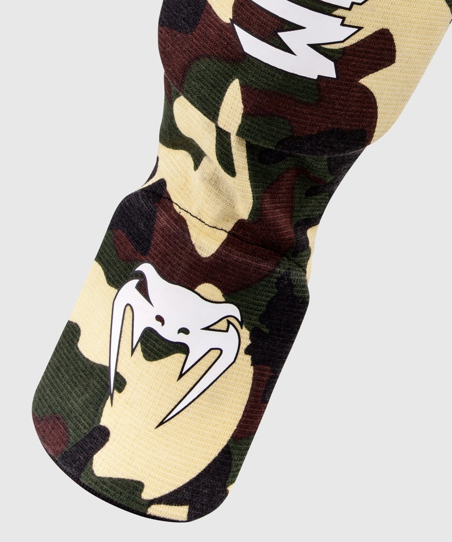venum kontact shin guards - forest camo