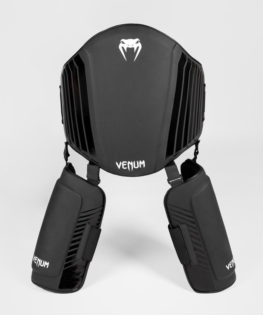 venum challenger belly and legs protector - blackwhite