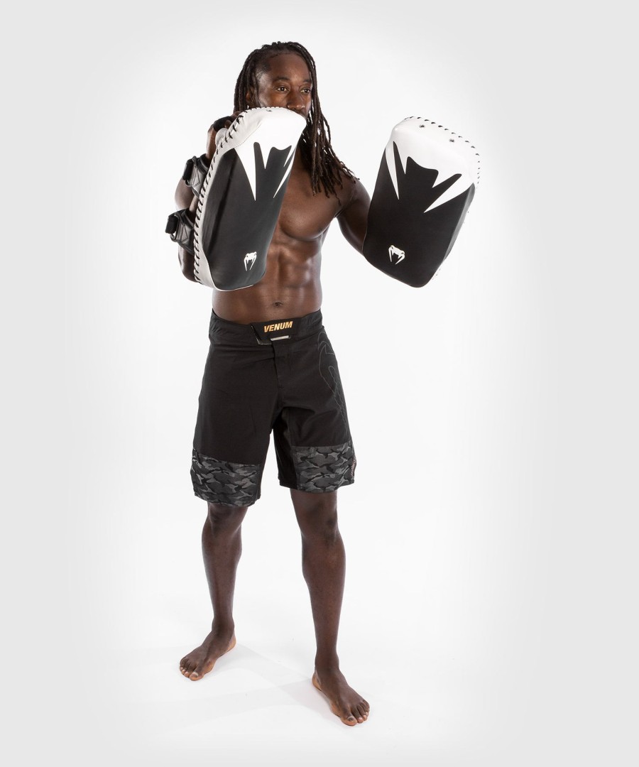 venum absolute kick pads pair - blackwhite
