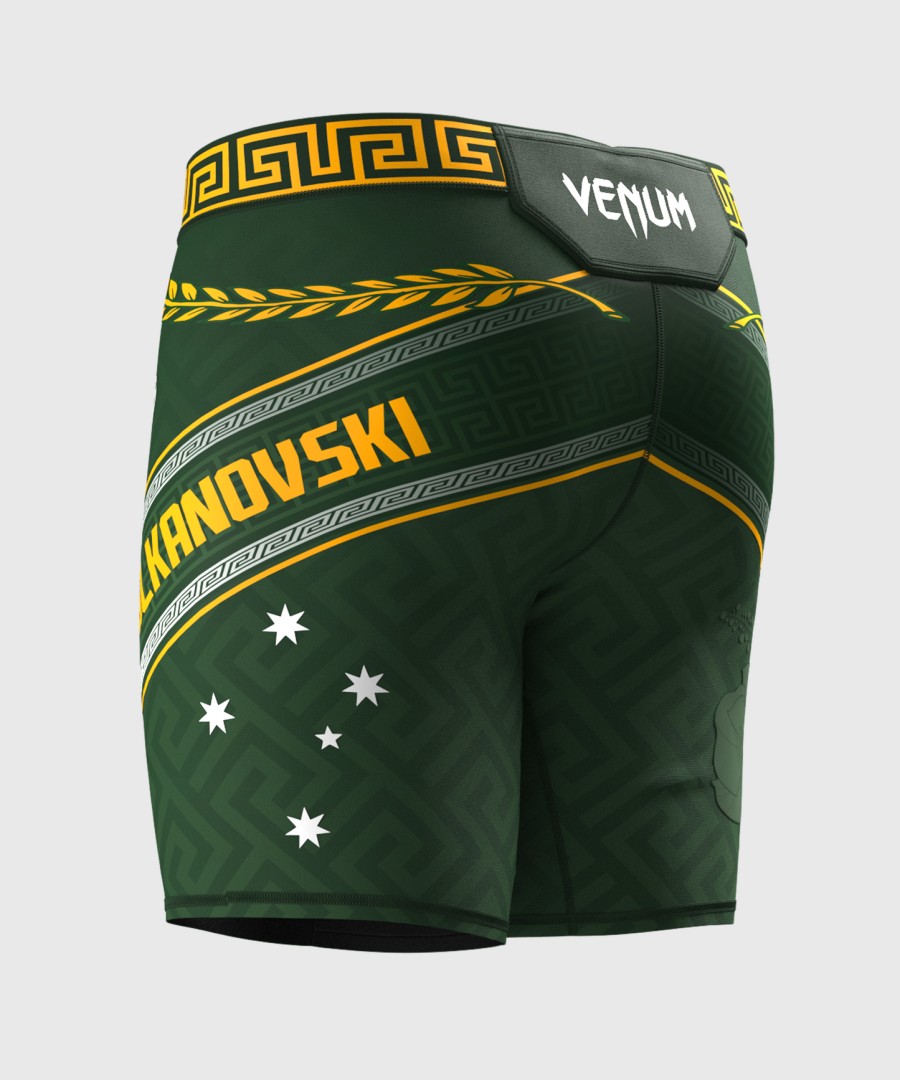 men ufc unrivaled by venum green alexander volkanovski vale tudo short