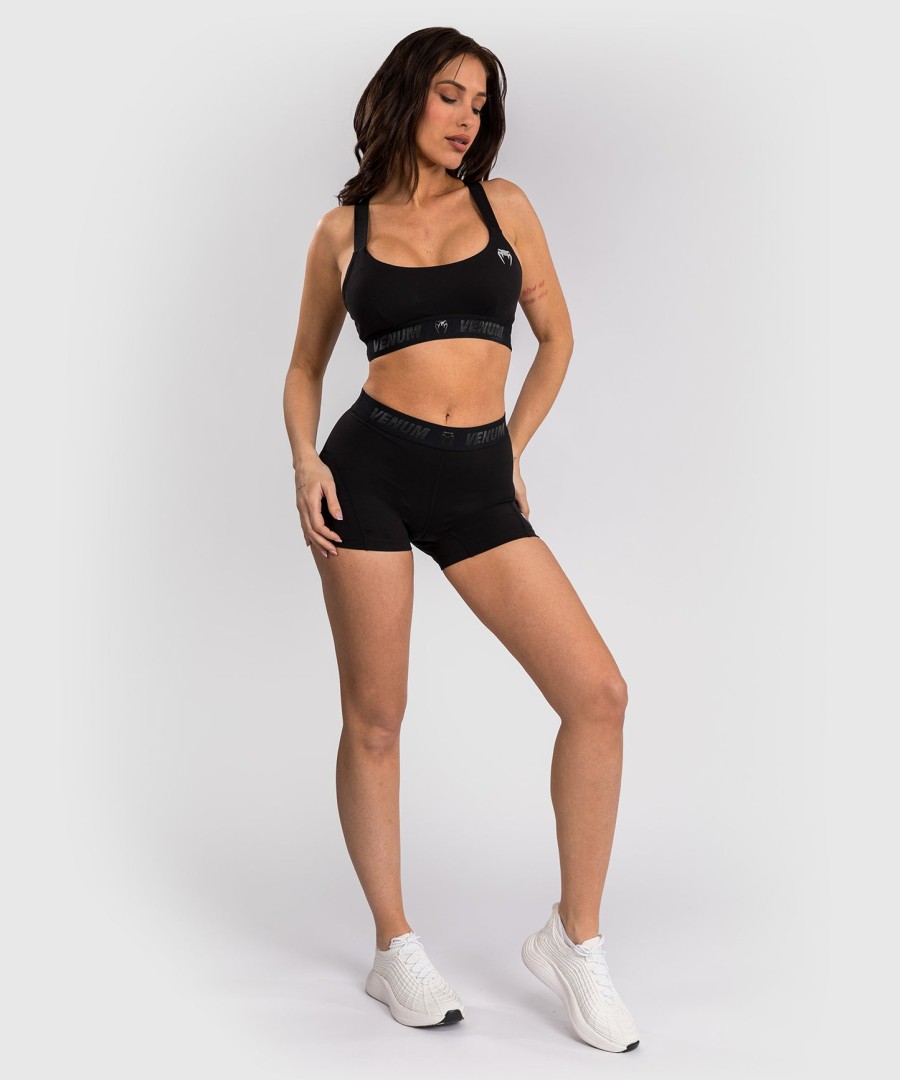 venum elevate women vale tudo shorts- black