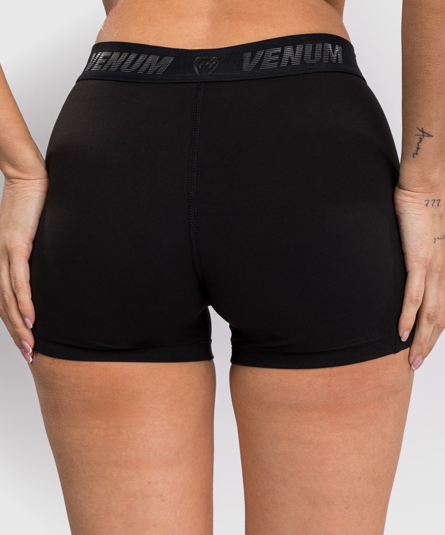 venum elevate women vale tudo shorts- black