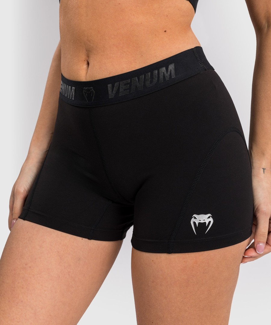 venum elevate women vale tudo shorts- black