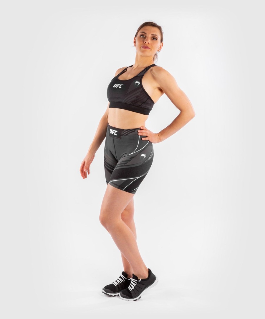 ufc venum authentic fight night women vale tudo shorts - long fit - black