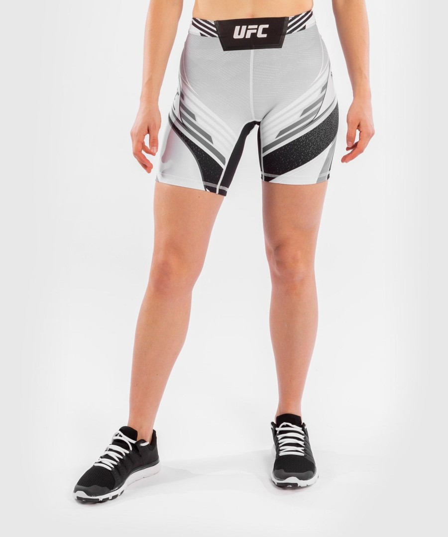ufc venum authentic fight night women vale tudo shorts - long fit - white