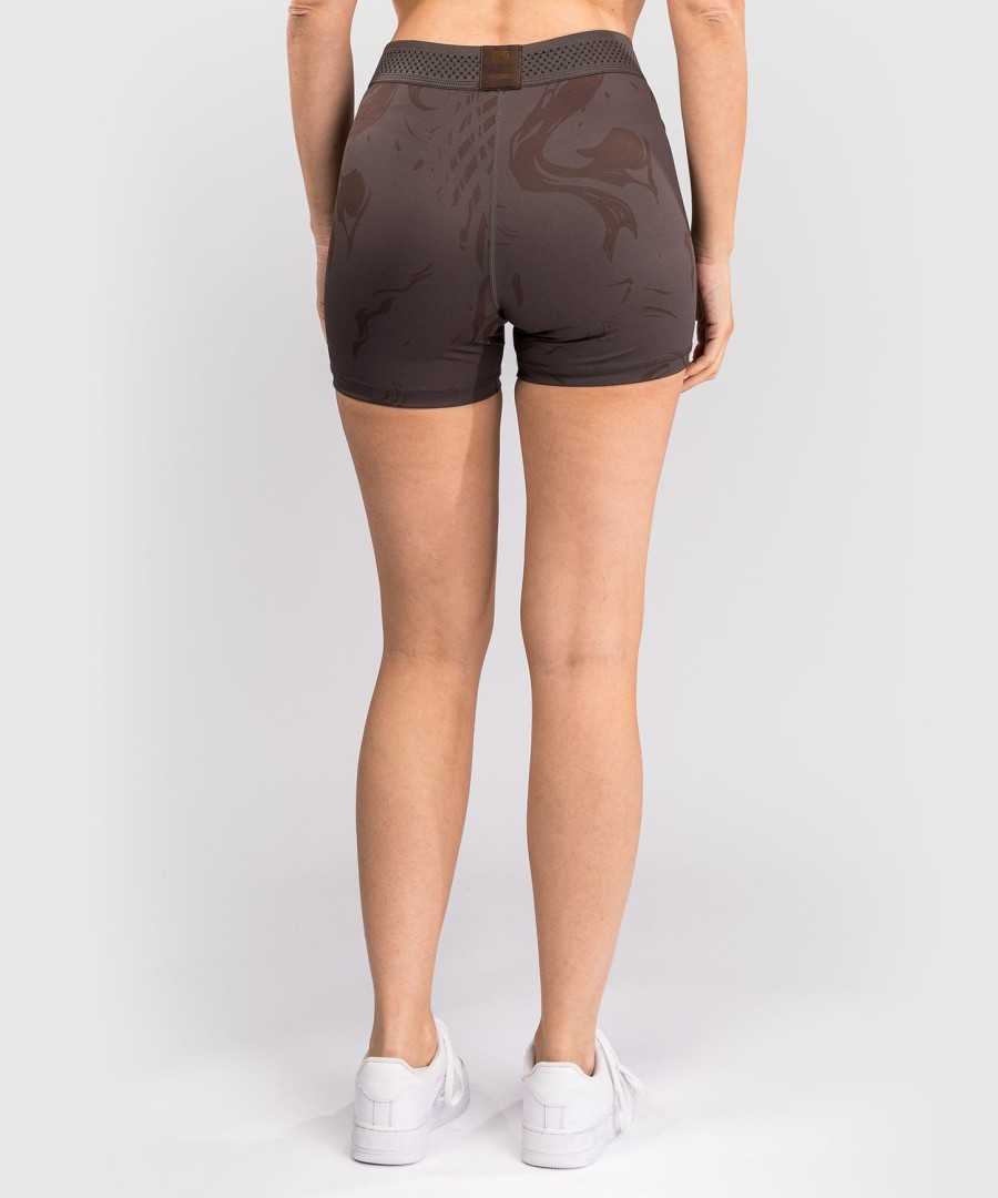 ufc fusion by venum fight week women vale tudo short - earthen brown