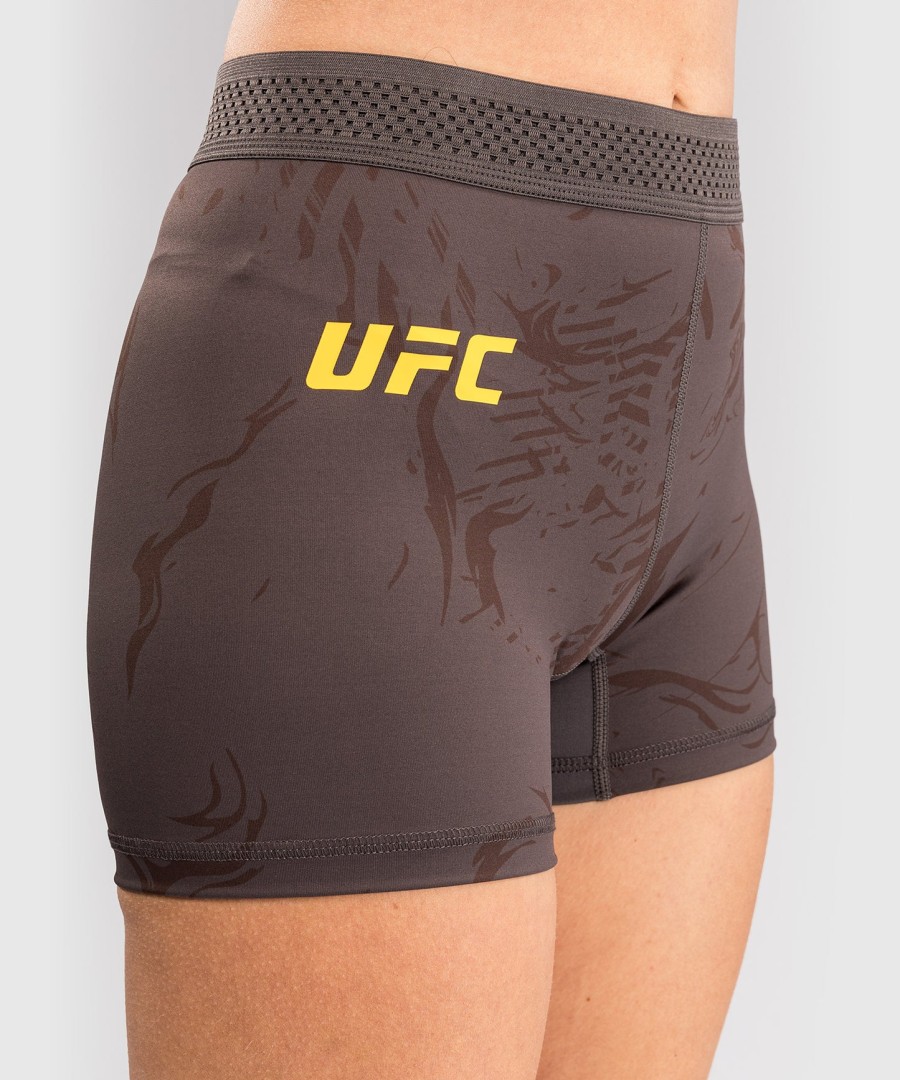 ufc fusion by venum fight week women vale tudo short - earthen brown