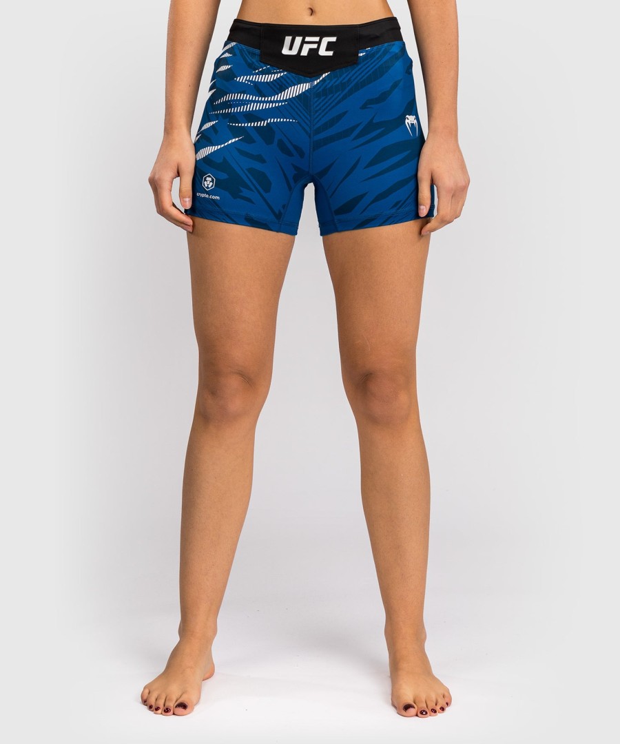 ufc fusion by venum authentic fight night women vale tudo short - short fit - blue