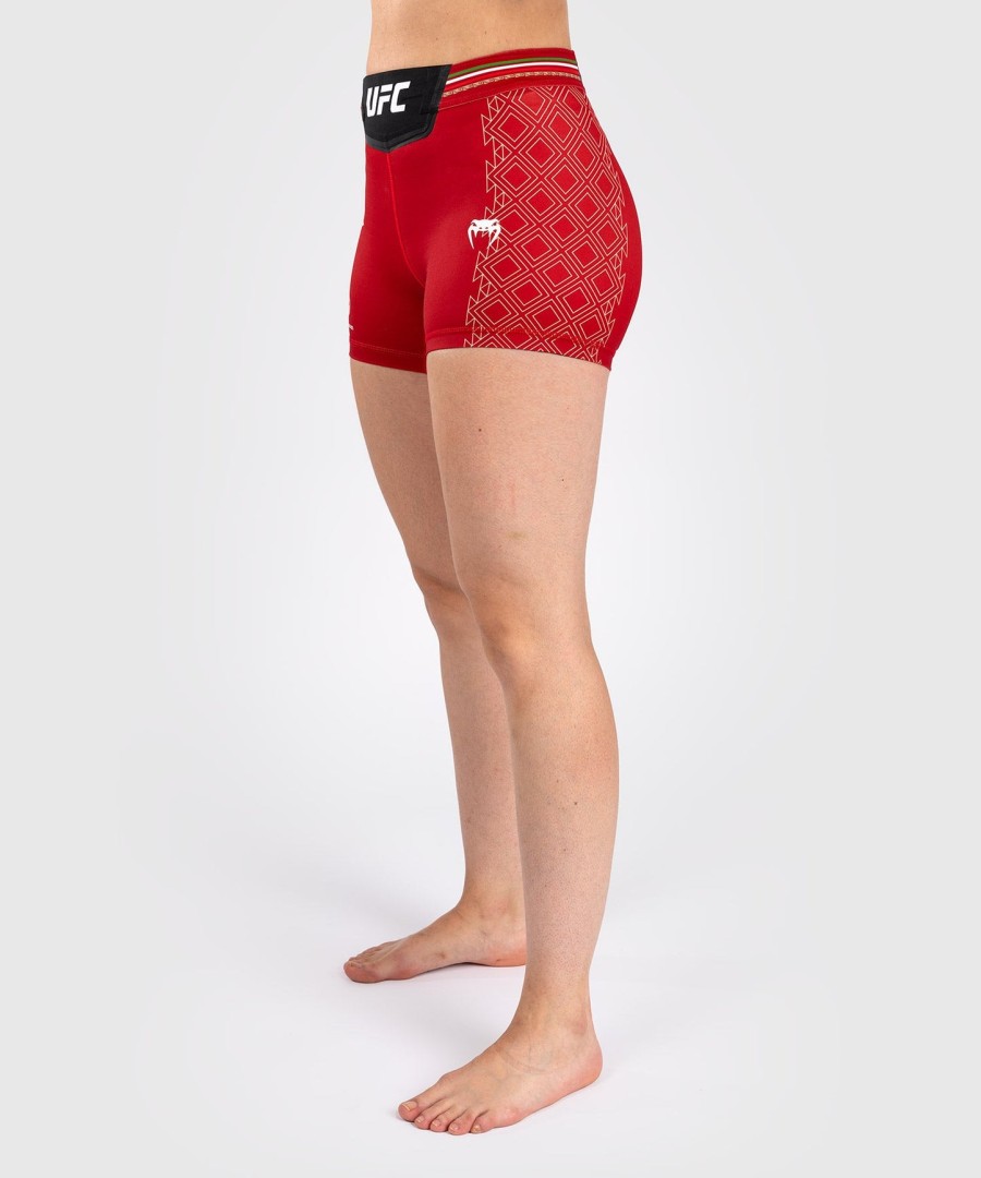 noche ufc by venum authentic fight night women vale tudo short - short fit - red