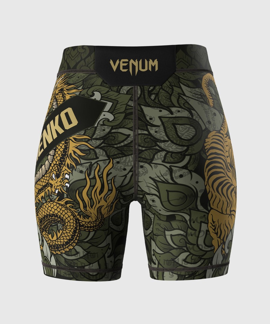 women ufc unrivaled by venum green valentina shevchenko vale tudo short