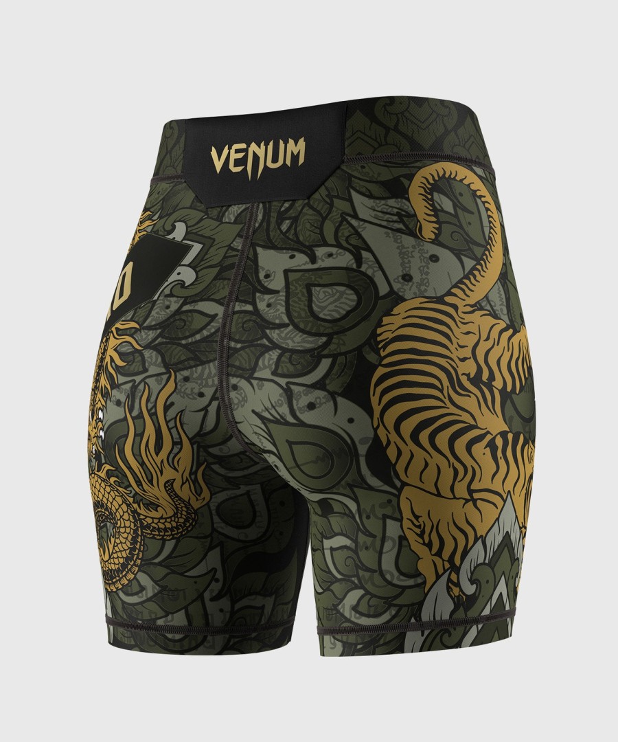 women ufc unrivaled by venum green valentina shevchenko vale tudo short