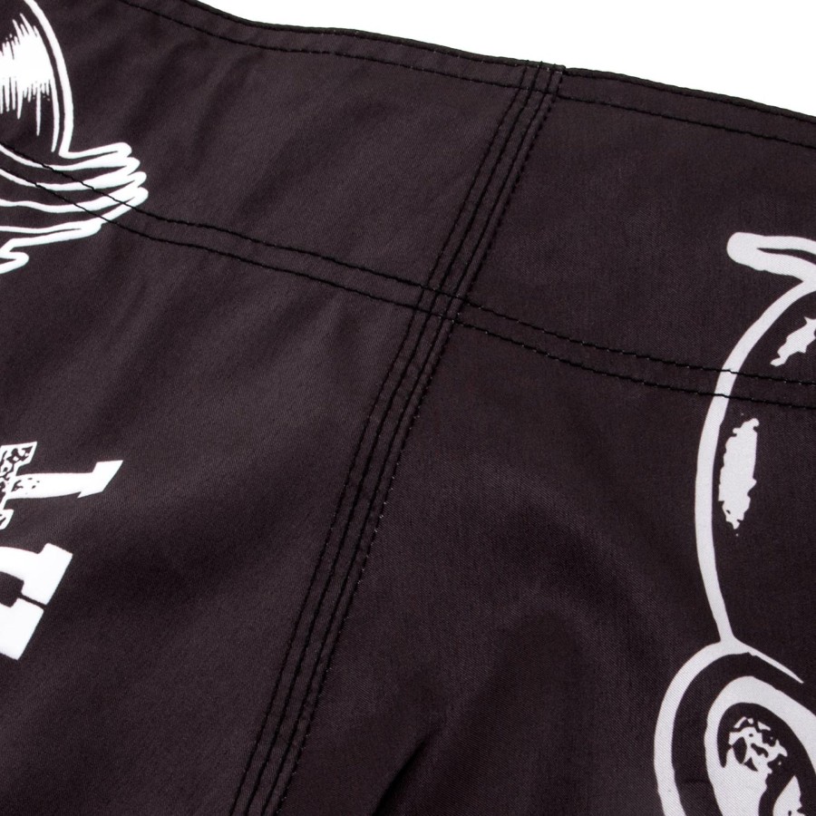 venum born to fight kids fightshorts - blackwhite