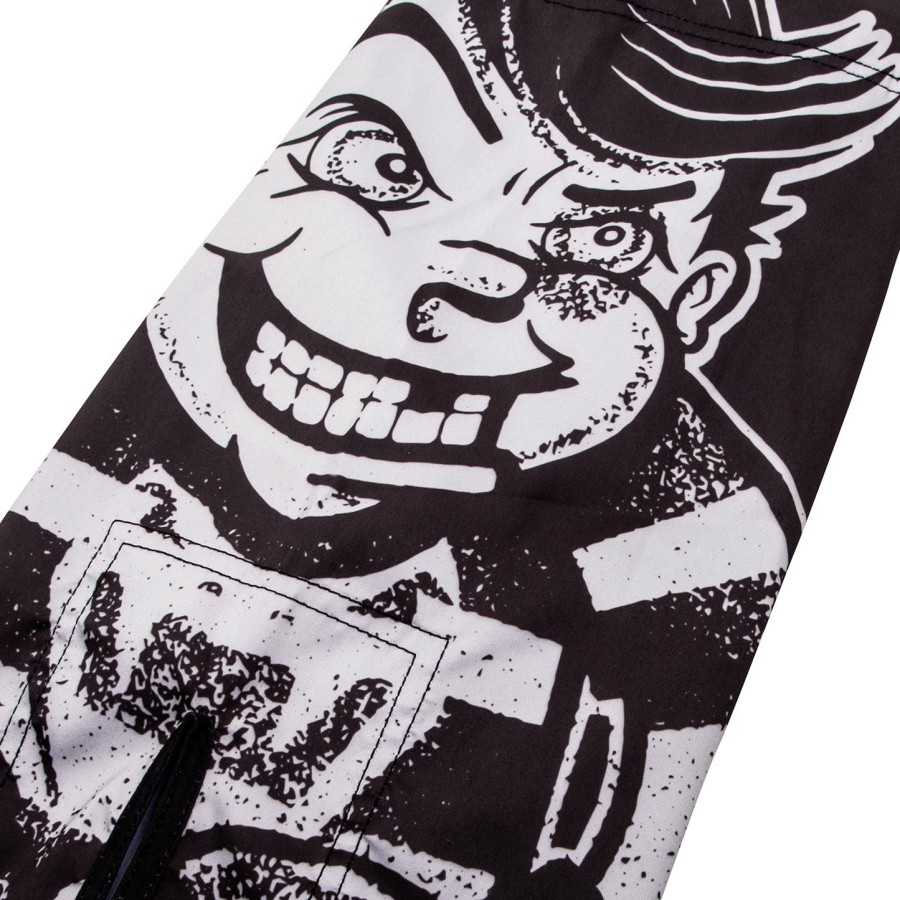 venum born to fight kids fightshorts - blackwhite