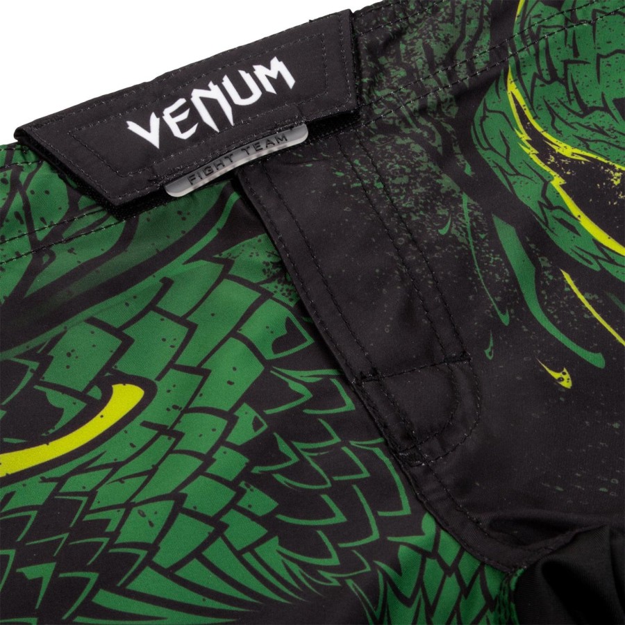 venum green viper kids fightshorts - blackgreen