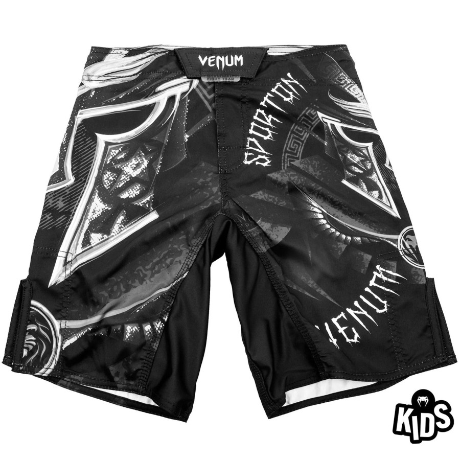 venum gladiator kids fightshorts - blackwhite