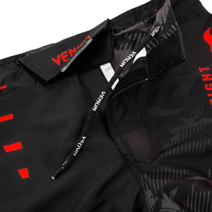 venum okinawa 2.0 kids fightshorts - blackred