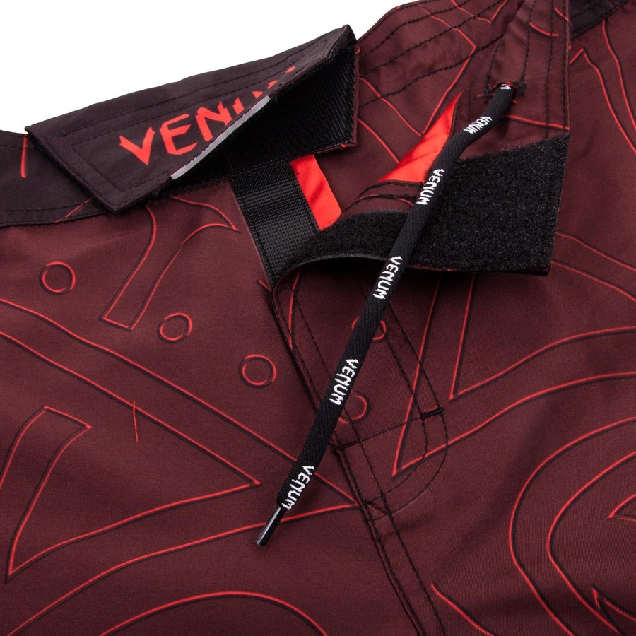 venum nightcrawler fightshorts - red
