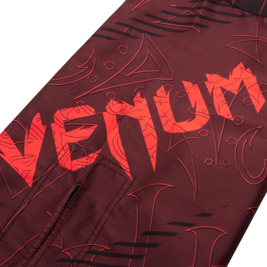 venum nightcrawler fightshorts - red