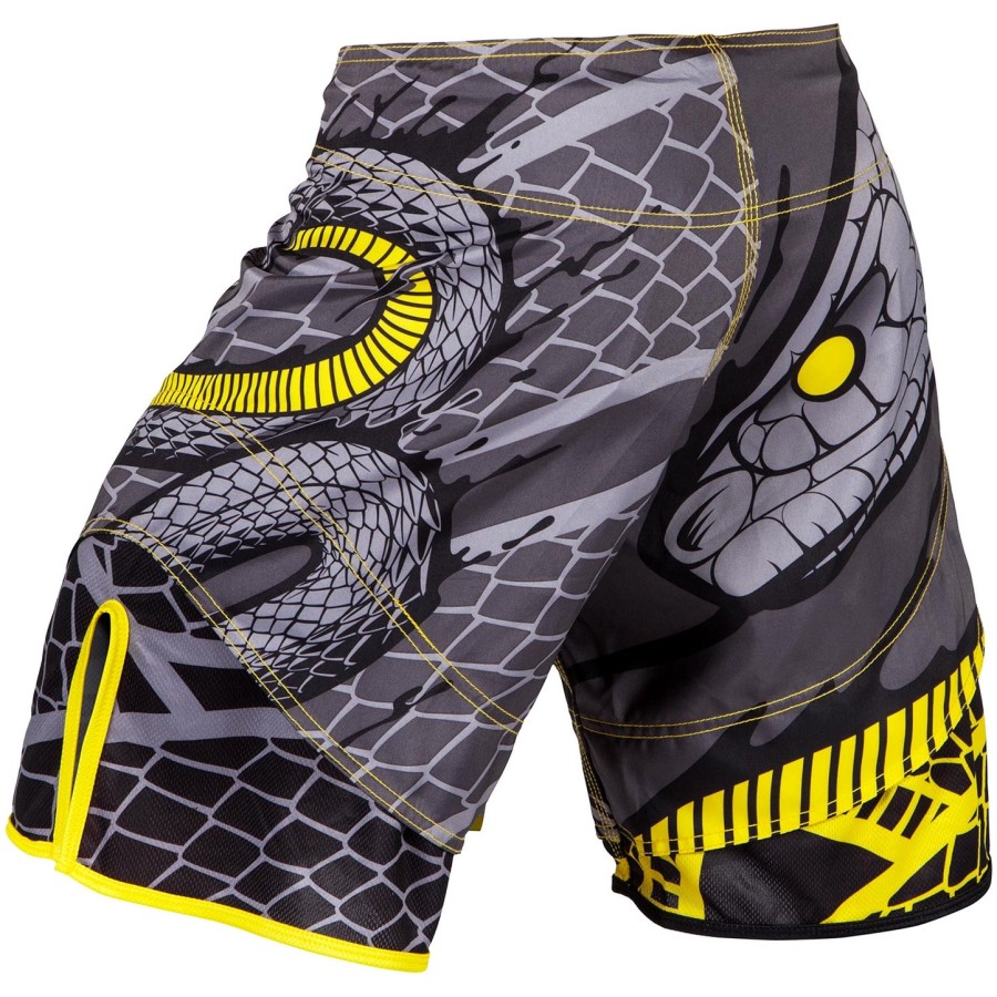 venum snaker fightshorts - blackyellow