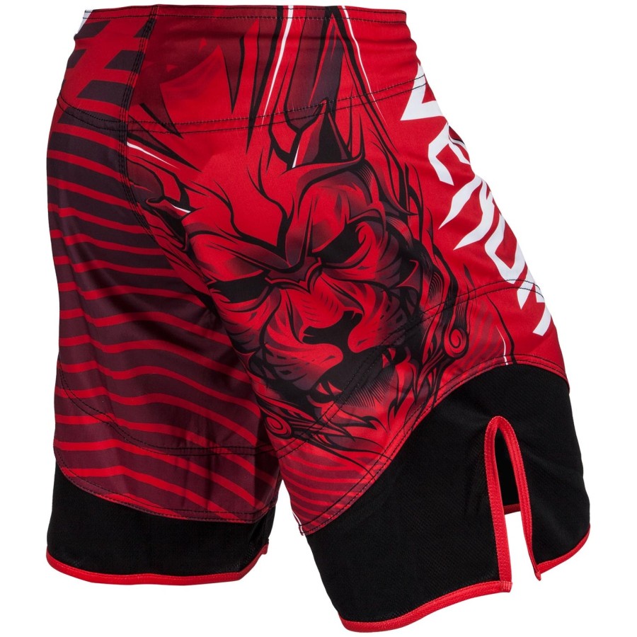 venum bloody roar fightshorts - red