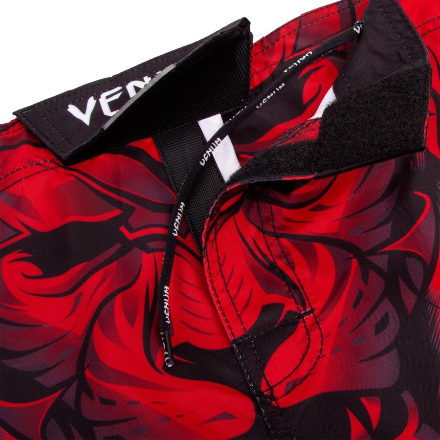 venum bloody roar fightshorts - red