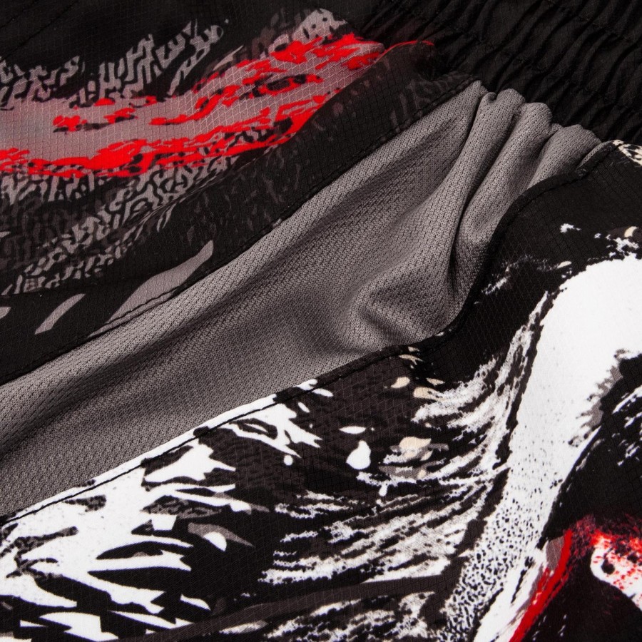 venum grizzli fightshorts - blackwhite