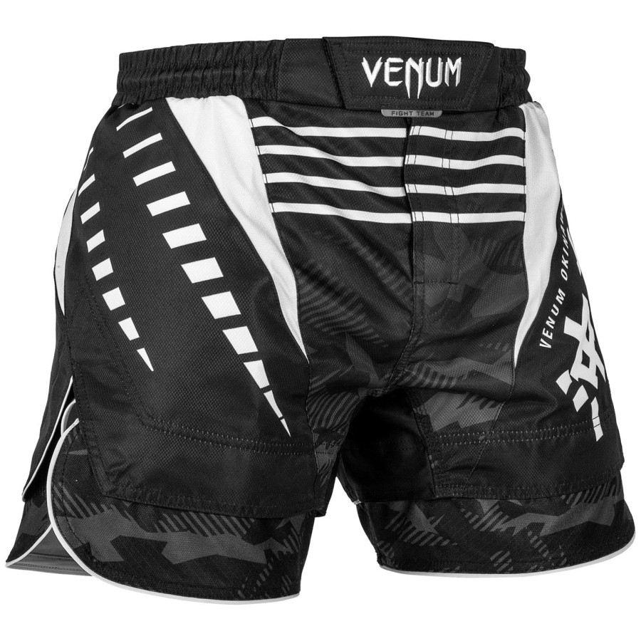 venum okinawa 2.0 fightshorts - blackwhite