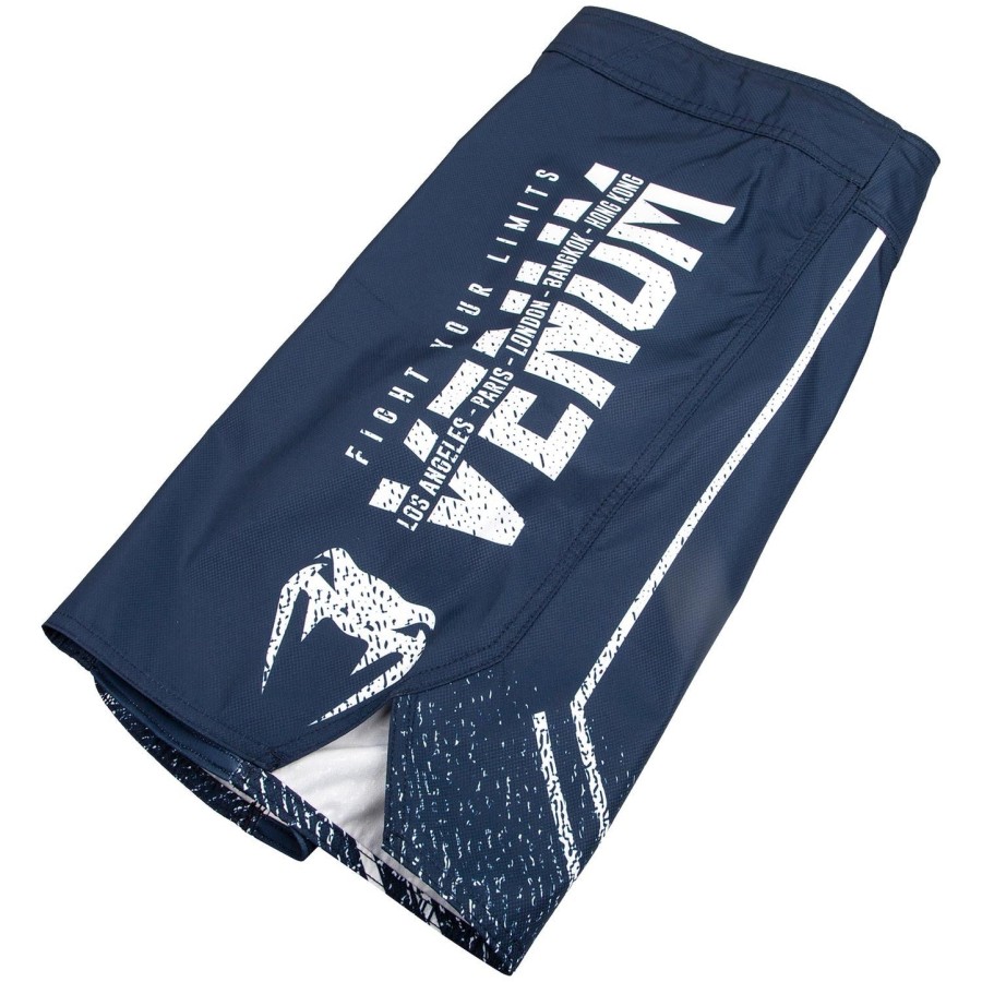 venum signature fightshorts - navy bluewhite