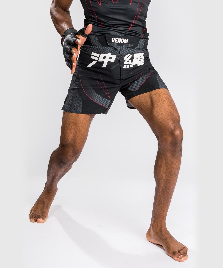 venum okinawa 3.0 fightshorts - blackred