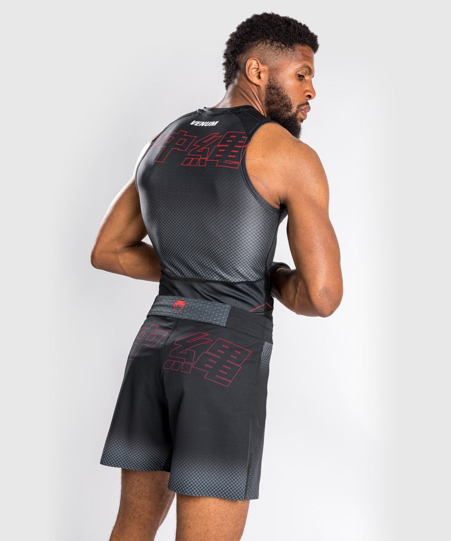venum okinawa 3.0 fightshorts - blackred