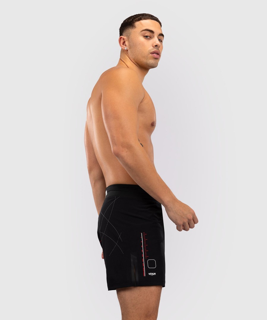venum tactical xt fightshorts - blackfire red