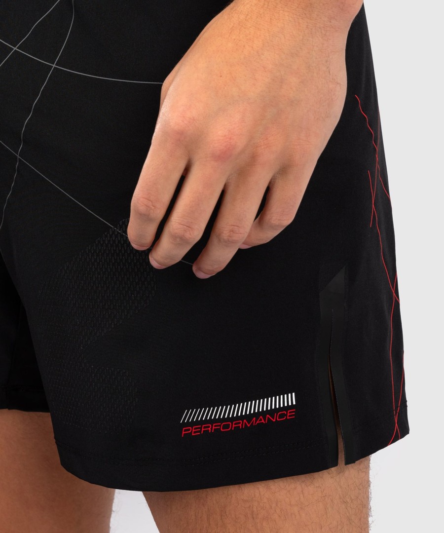 venum tactical xt fightshorts - blackfire red